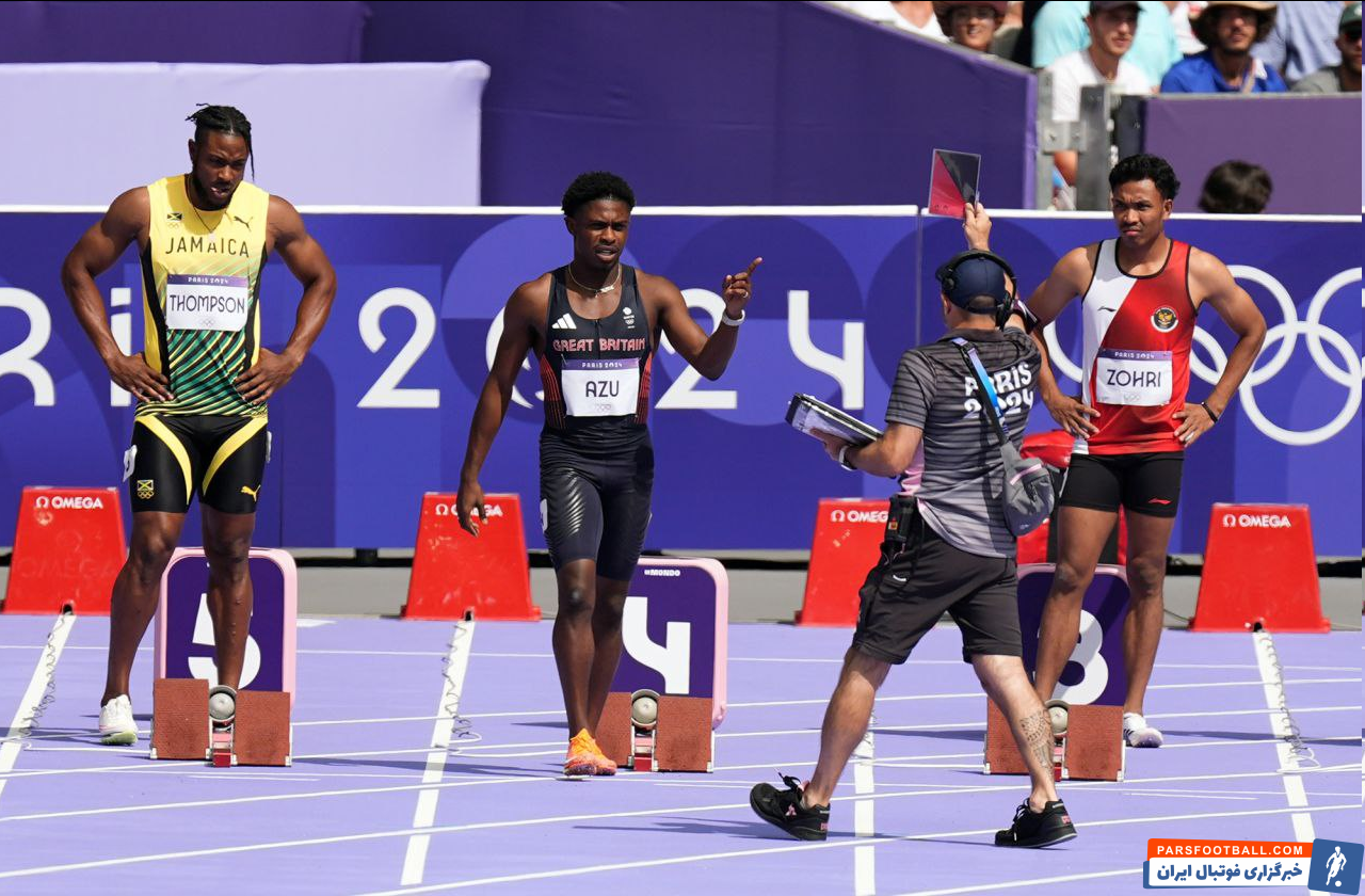 عکس| کارت قرمز انگلیسی در پاریس/ از پیست برو بیرون!