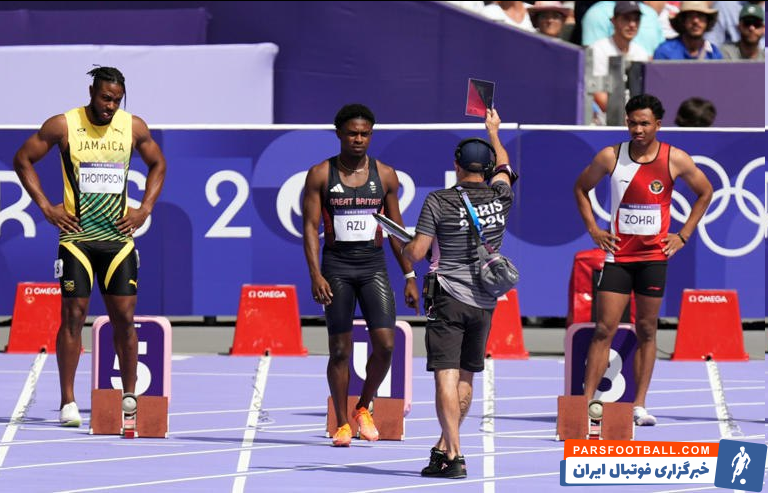 عکس| کارت قرمز انگلیسی در پاریس/ از پیست برو بیرون!