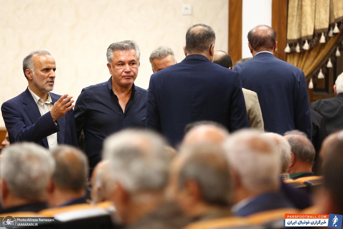 عکس| کدام ورزشی‌ها به مراسم ختم محمد ربیعی رفتند؟