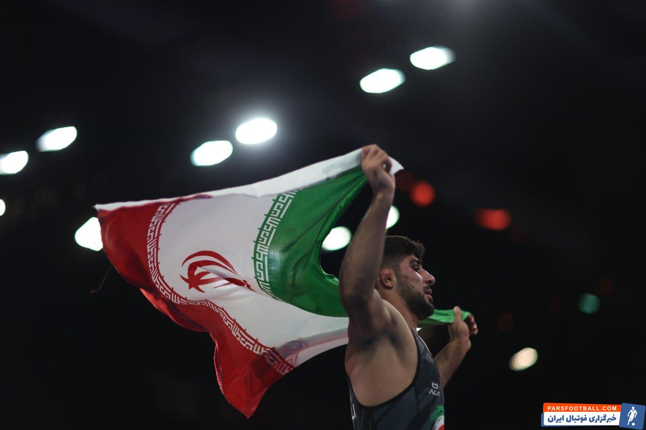 تصاویری از شادی جالب سعید اسماعیلی پس از کسب مدال طلای المپیک