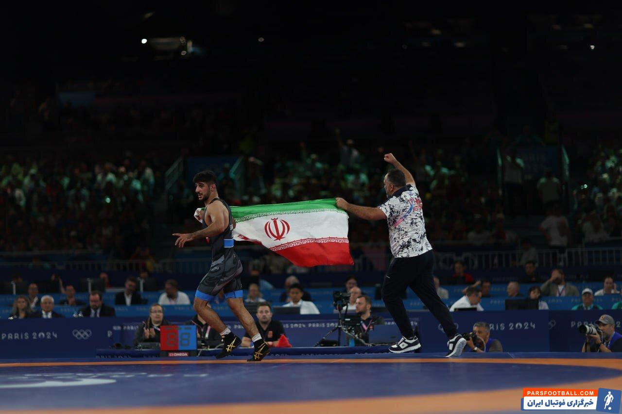 تصاویری از شادی جالب سعید اسماعیلی پس از کسب مدال طلای المپیک