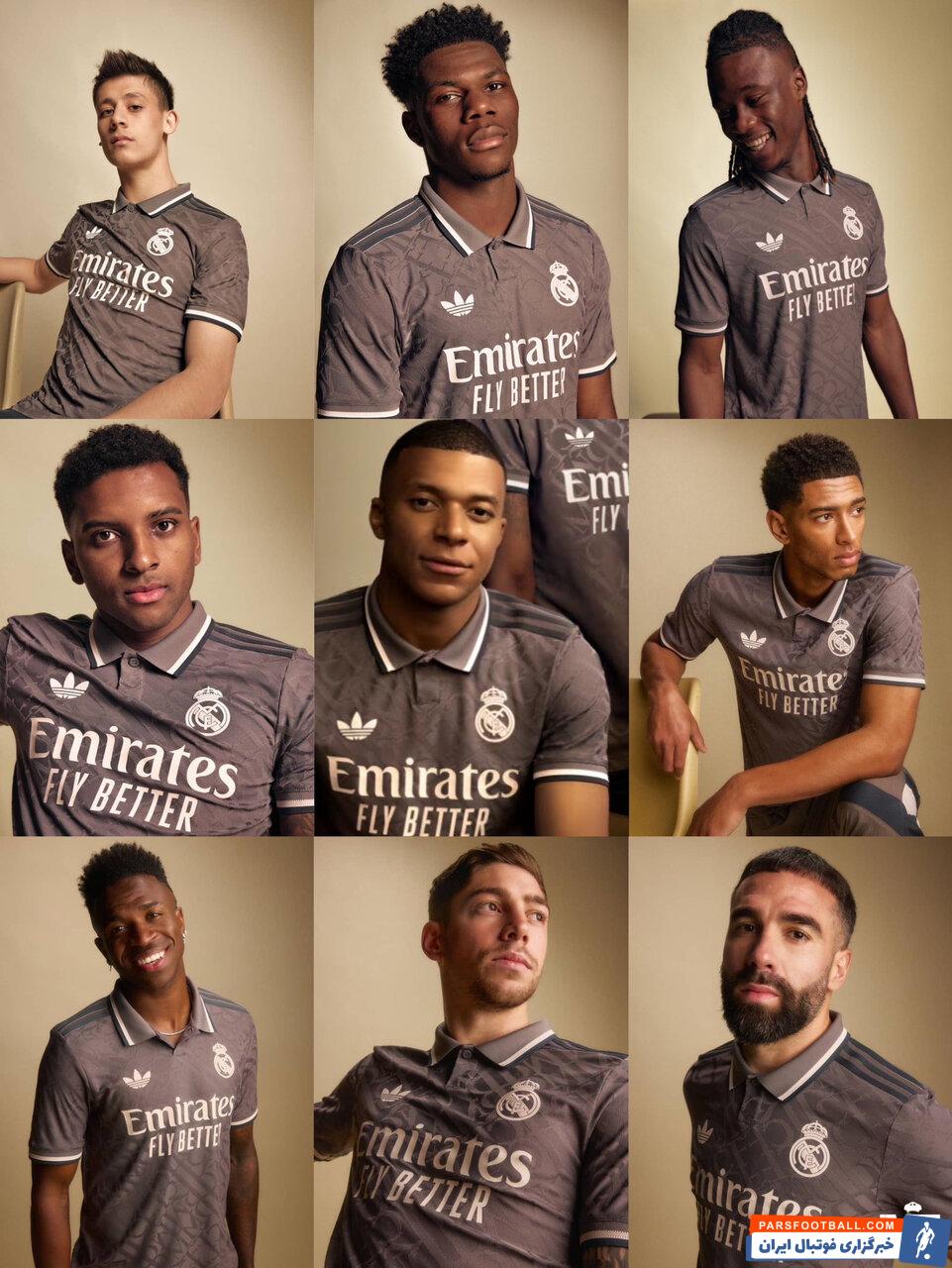 عکس| جذاب مثل کیت سوم رئال مادرید