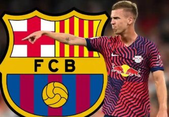 بارسلونا ؛ توافق بارسلونا با دنی اولمو ستاره لایپزیگ