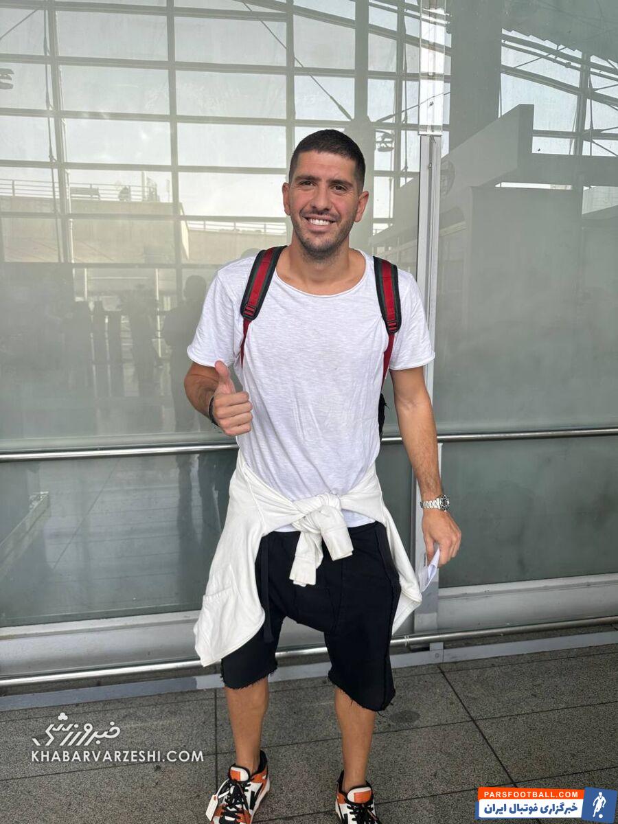 مدافع یونانی استقلال خوزستان وارد تهران شد / عکس اختصاصی خبرورزشی