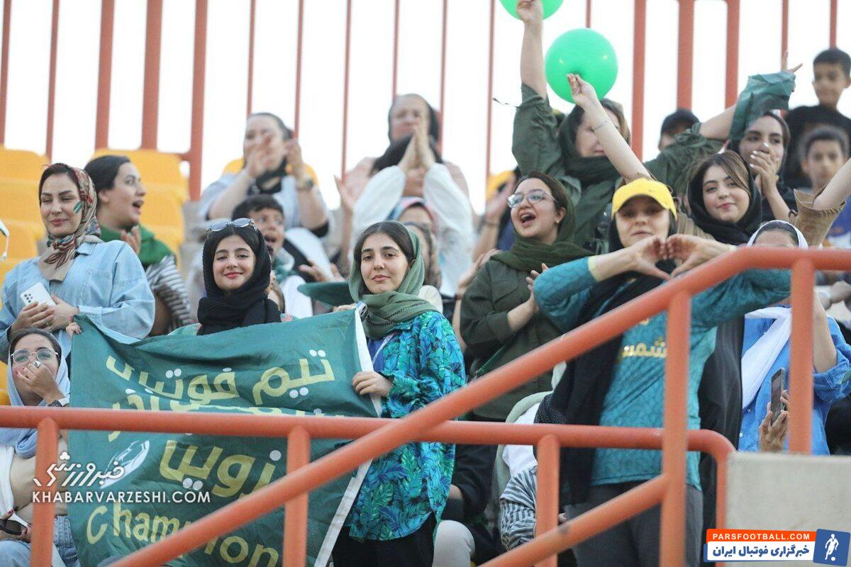 عکس| بانوان قزوینی علیه استقلال