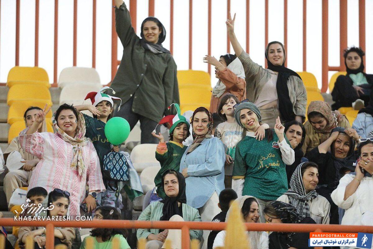 بانوان استقلالی حامی استقلال در قزوین +عکس