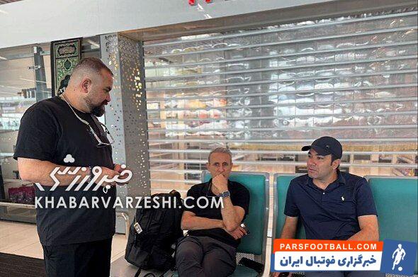 عکس| گل‌محمدی، نکونام و قهرمان المپیک در راه کربلا