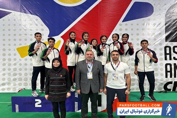 نایب قهرمانی ایران با ۱۲ مدال طلا، نقره و برنز