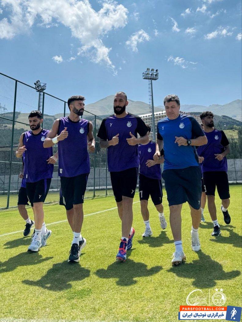 استقلال ؛ آخرین جلسه تمرینی بازیکنان استقلال در اردوی ارزروم ترکیه