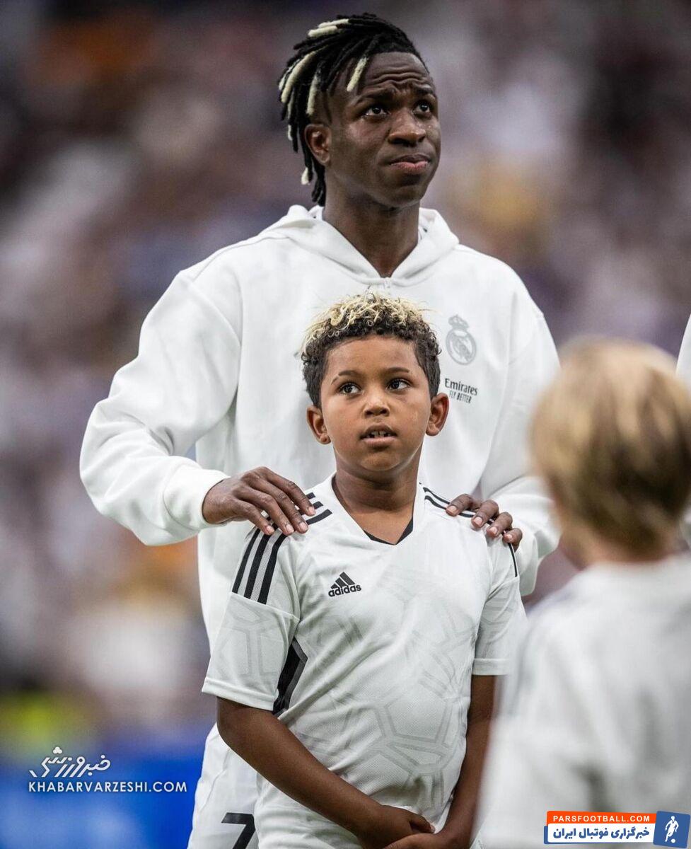 شبی رویایی برای کیم کارداشیان و پسرش در قلب سانتیاگو برنابئو +تصاویر