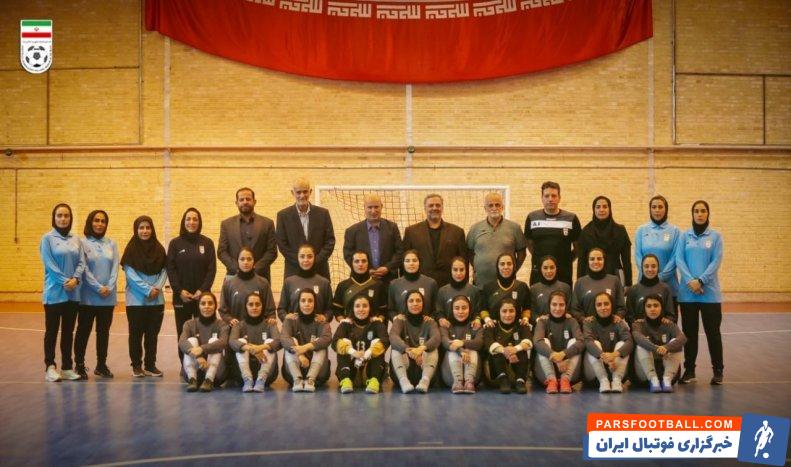 فوتبال ؛ حضور مهدی تاج در تمرین تیم‌های ملی فوتبال و فوتسال زنان 