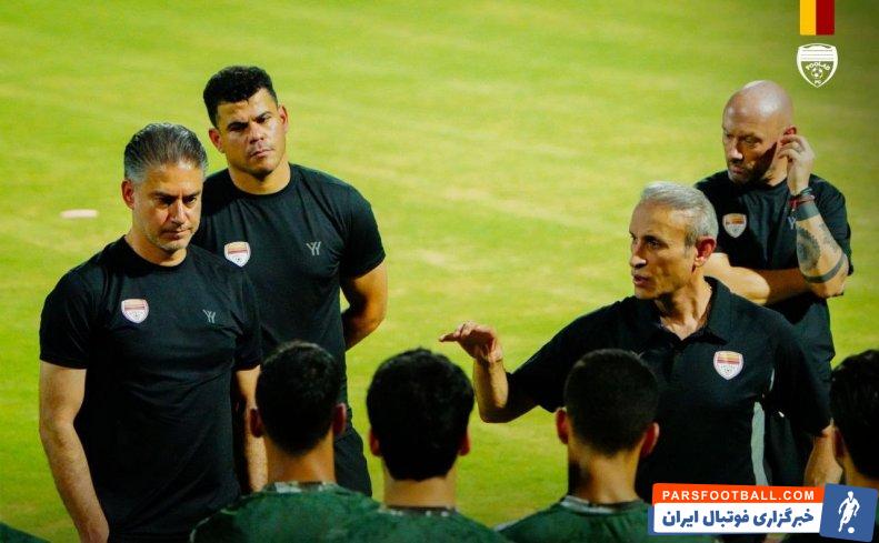 یحیی گل‌ محمدی در تمرینات فولاد خوزستان حضور پیدا کرد