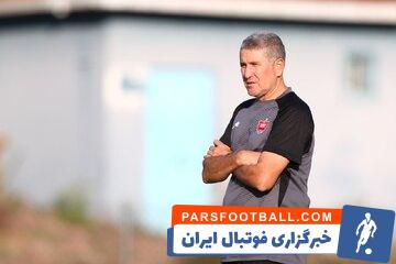 کارلوس گاریدو از عملکرد بازیکنان پرسپولیس مقابل ذوب آهن رضایت ندارد
