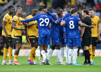 چلسی ؛ درگیری ماتئوس کُنیا، مهاجم برزیلی وولوز با نیکلاس جکسون