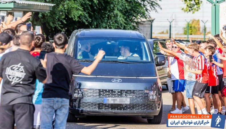 آلوارز ؛ استقبال گرم هواداران اتلتیکومادرید از خولین آلوارز