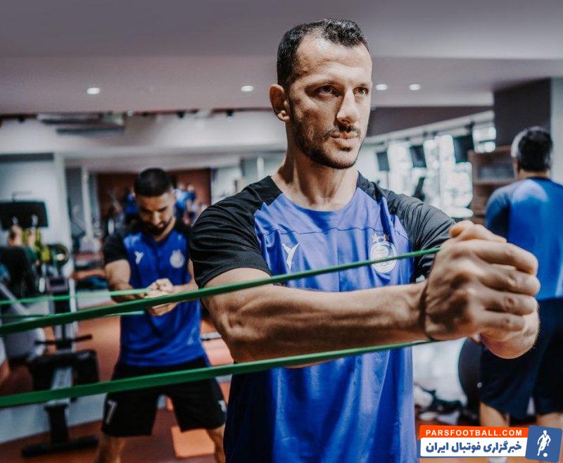 رمضانی ؛ آمادگی بالای آرمان رمضانی در تمرینات استقلال