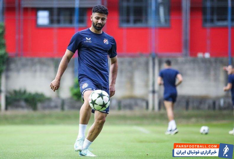 محرمی ؛ بازگشت صادق محرمی به تمرینات انفرادی پس از بهبود مصدومیت