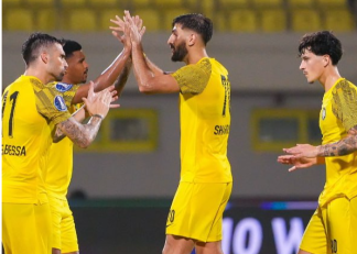 مغانلو ؛ شهریار مغانلو لبخند بر لب در تمرینات کلباء