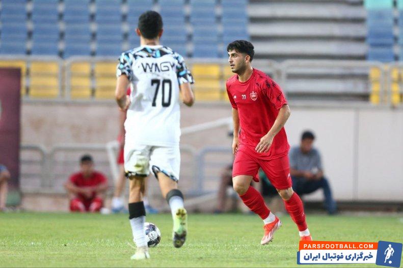 محمد خدابنده لو با شماره 77 برای پرسپولیس به میدان خواهد رفت