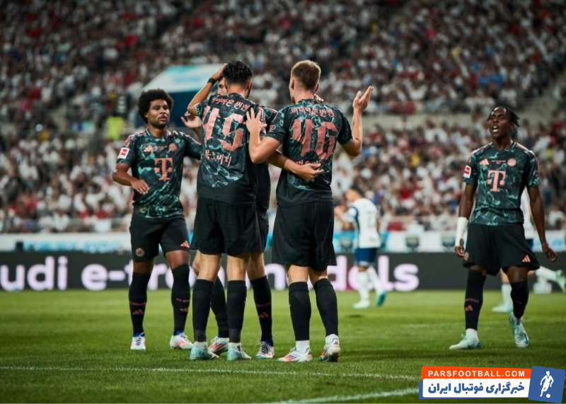 بایرن مونیخ 2-1 تاتنهام دیدار دوستانه