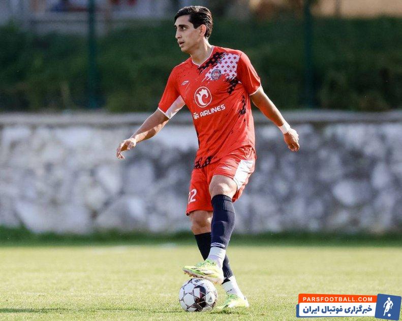 نادری ؛ محمد نادری با انگیزه بالا در تمرین تراکتور و درخشش در فصل بیست‌وسوم