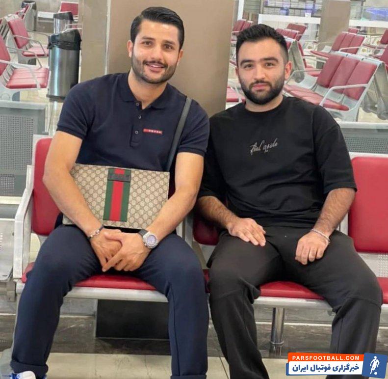 عارف غلامی برای عقد قرارداد با تراکتور وارد تبریز شد