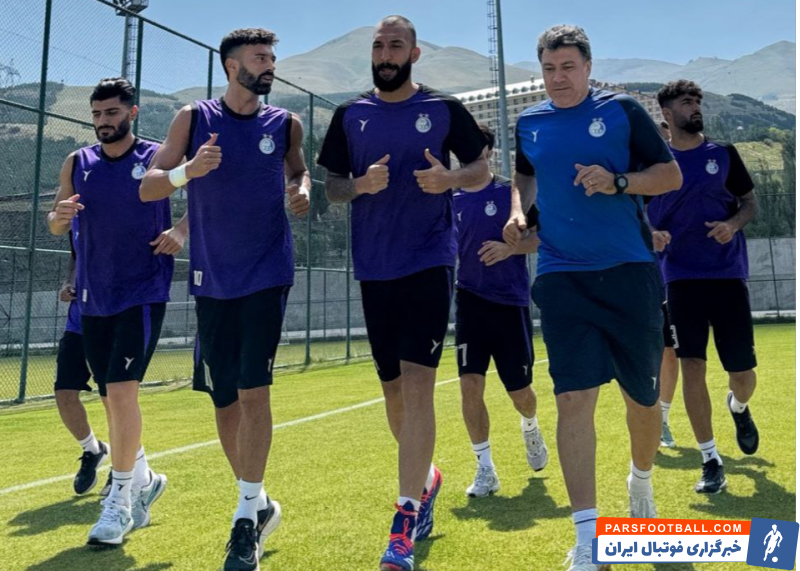 استقلال ؛ آخرین جلسه تمرینی بازیکنان استقلال در اردوی ارزروم ترکیه