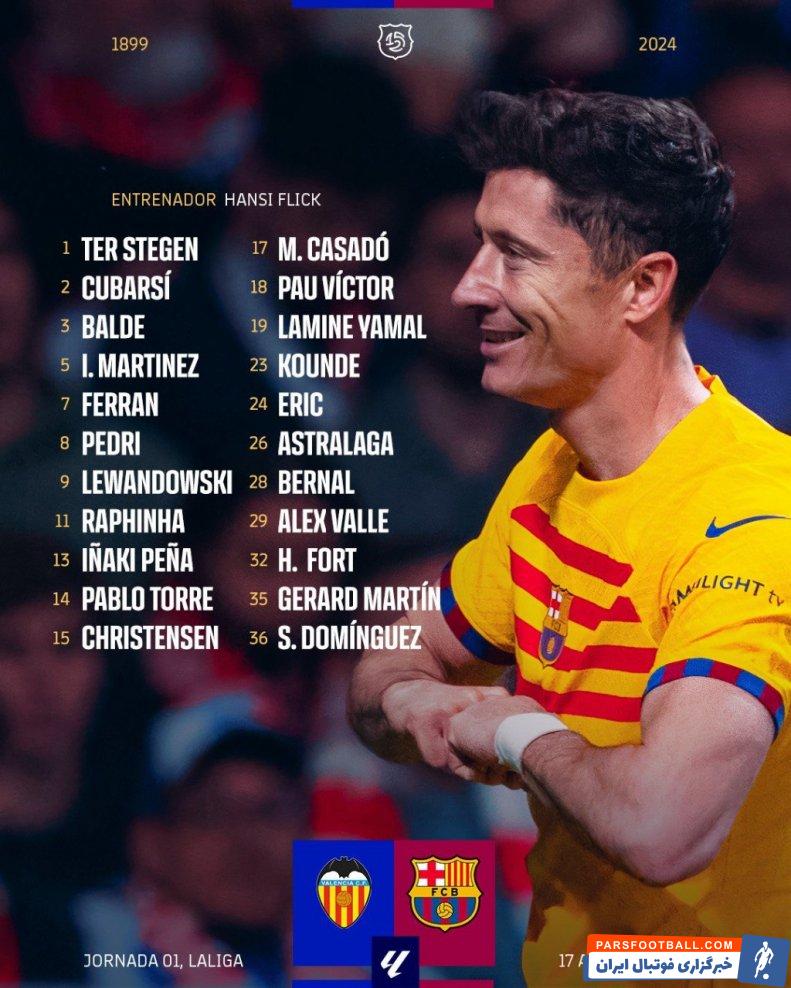 فلیک ؛ غیبت قطعی ایلکای گوندوگان از بازی بارسلونا برابر والنسیا