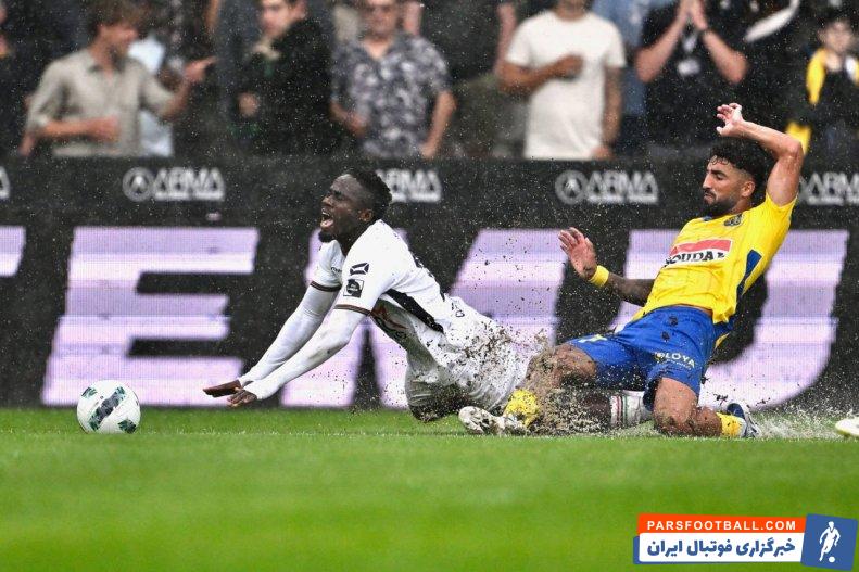 وسترلو در حضور ستاره ایرانی مقابل حریفش به تساوی رسید