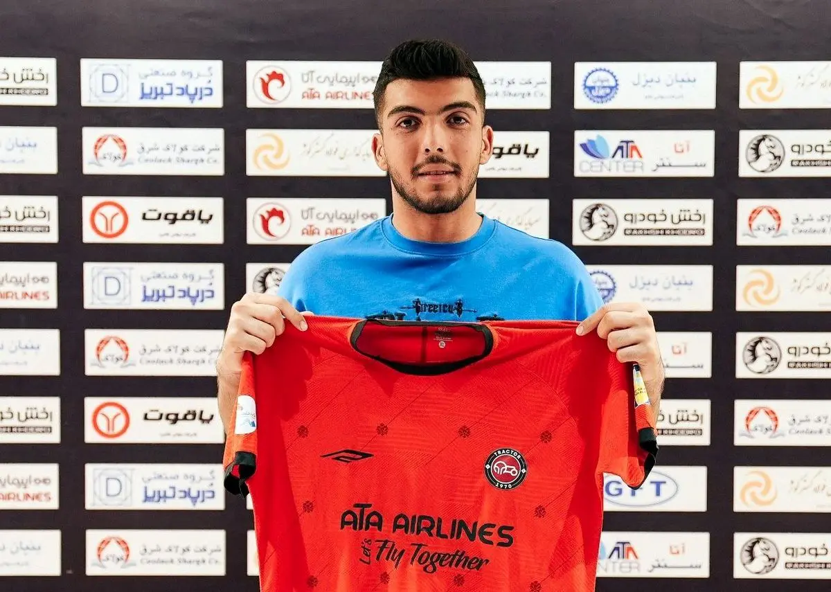 عرفان نجاری دروازه بان جوان پرسپولیس راهی تراکتور شد