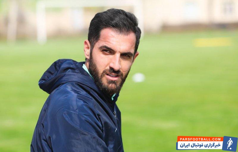 نساجی ؛ گلزنی محمود قائدرحمتی برای نساجی در دیدار با شاگادام ترکمنستان