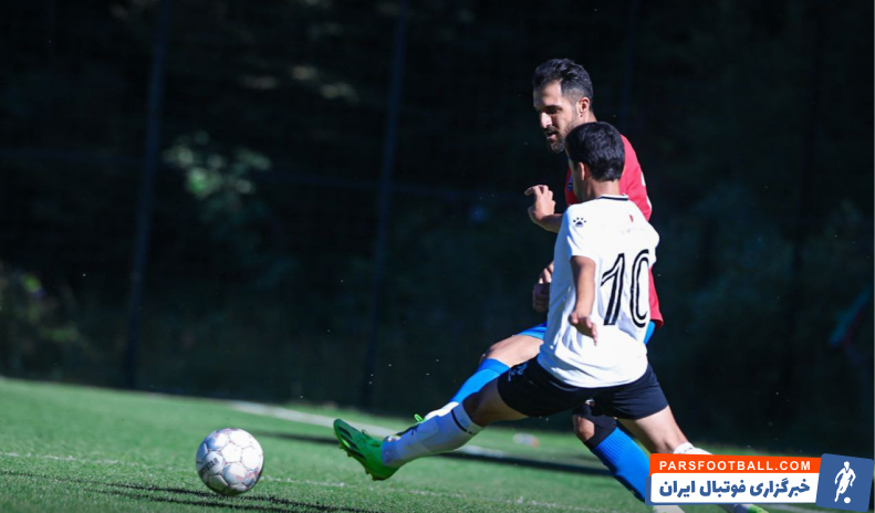 نساجی ؛ گلزنی محمود قائدرحمتی برای نساجی در دیدار با شاگادام ترکمنستان