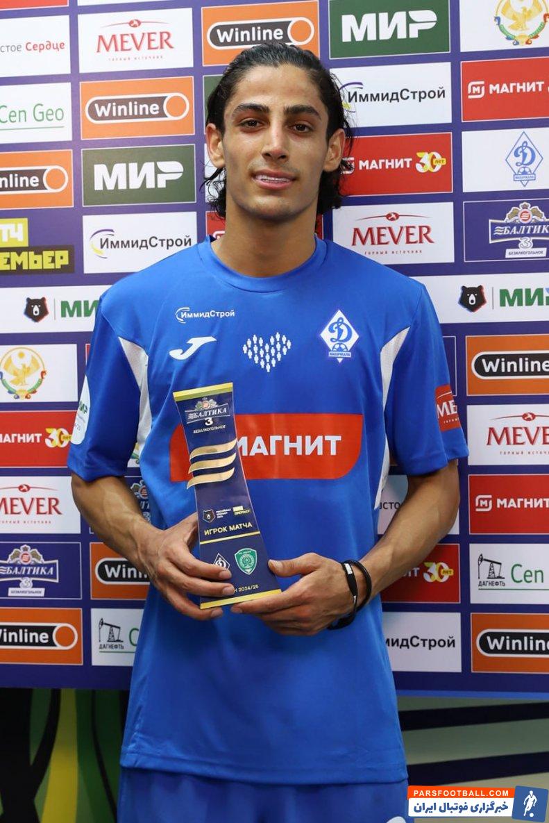 محمدجواد حسین نژاد در بازی نخست درخشان ظاهر شد