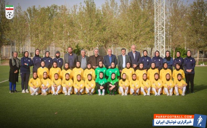 فوتبال ؛ حضور مهدی تاج در تمرین تیم‌های ملی فوتبال و فوتسال زنان 