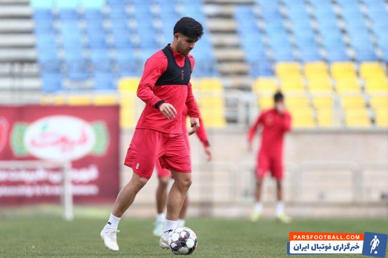 محمد خدابنده لو با شماره 77 برای پرسپولیس به میدان خواهد رفت