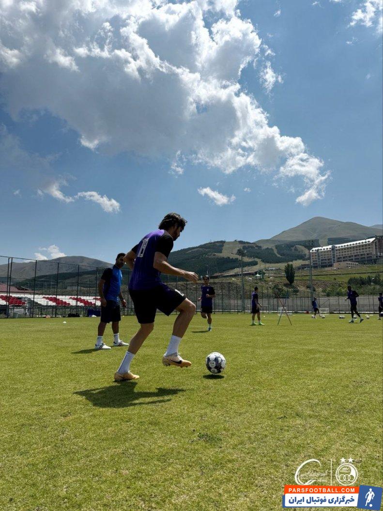 استقلال ؛ آخرین جلسه تمرینی بازیکنان استقلال در اردوی ارزروم ترکیه