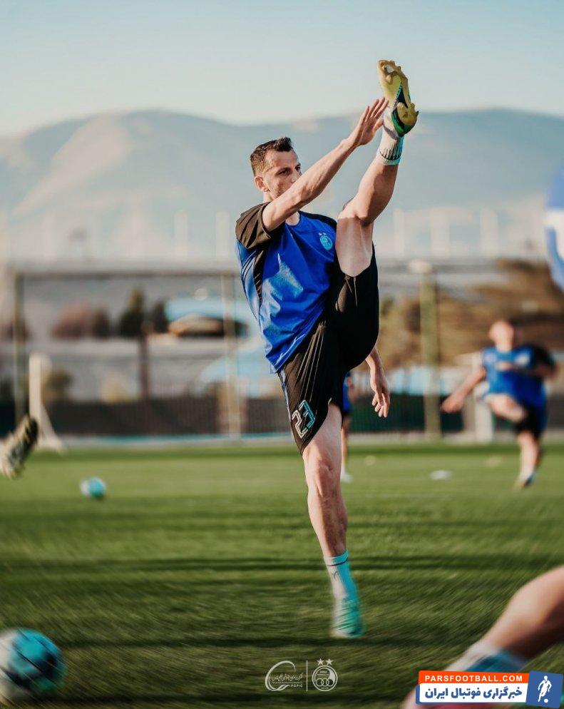 رمضانی ؛ آمادگی بالای آرمان رمضانی در تمرینات استقلال