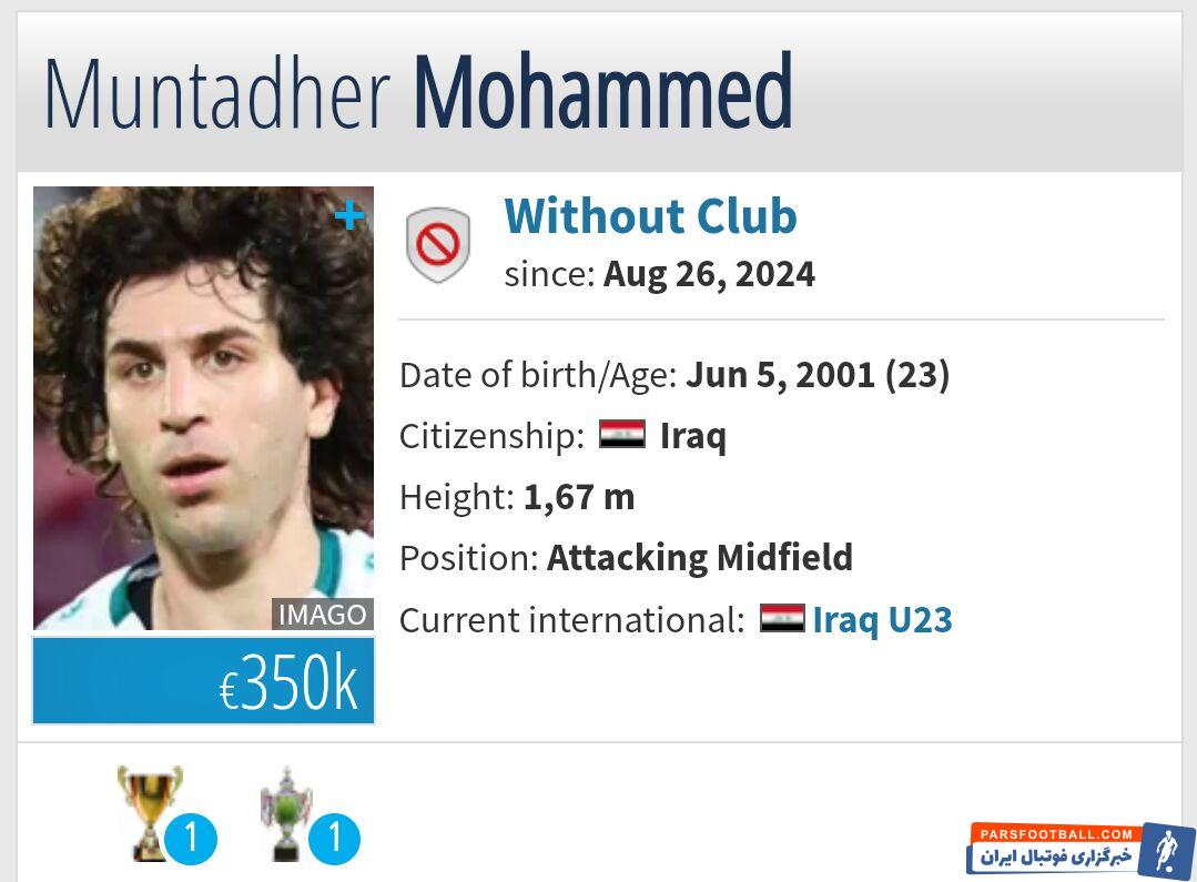 عکس| ترانسفرمارکت ستاره استقلال را بازیکن آزاد اعلام کرد!