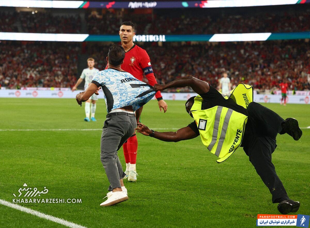 جیمی جامپ نگذاشت رونالدو گل ۹۰۲ را بزند! +تصاویر