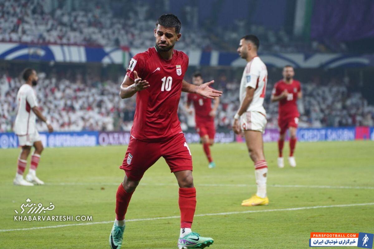 ایران یک - امارات صفر؛ گزارش لحظه به لحظه / زنده باد مهدی قائدی؛ ممنون دار از وی ای آر!