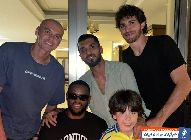 عکس| جشن تولد یامگا با حضور استقلالی‌ها