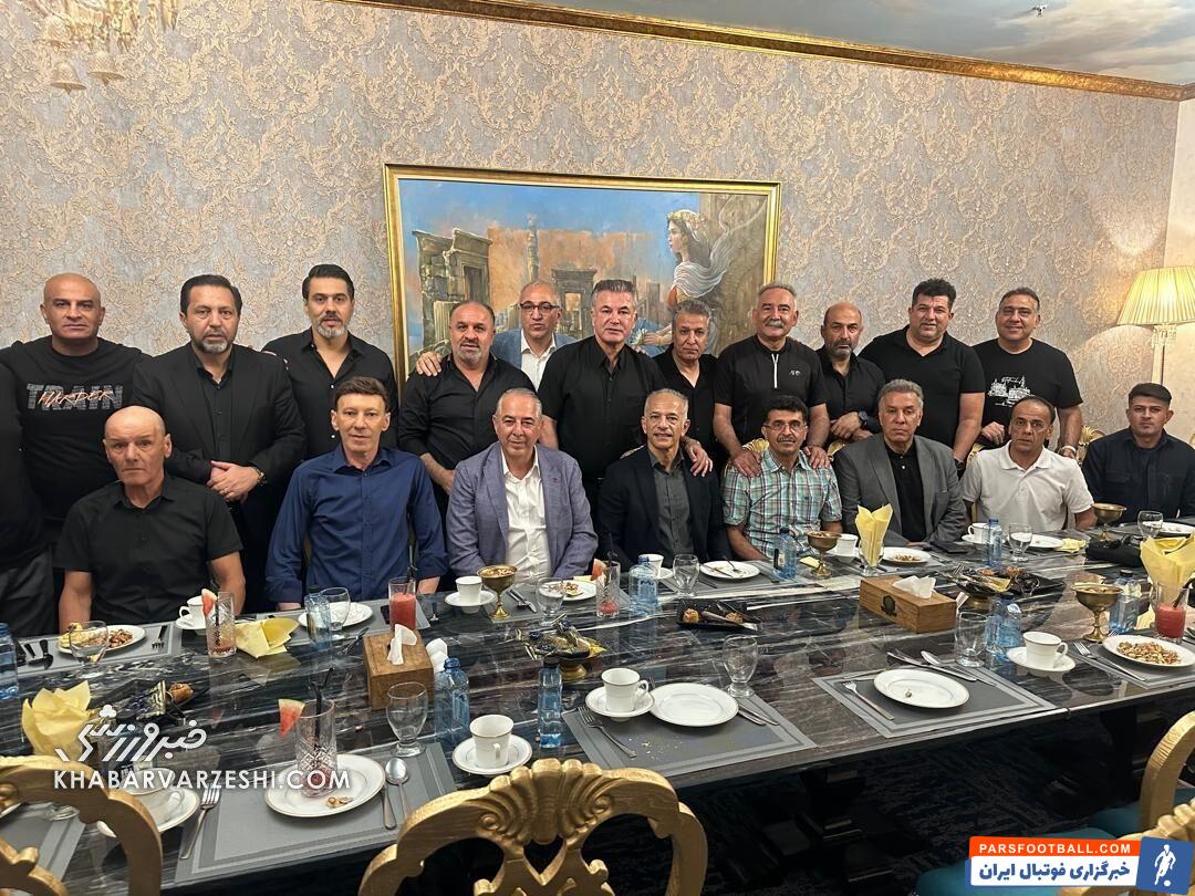 مهمانی ستاره‌های فوتبال به افتخار پسر تیمسار +عکس