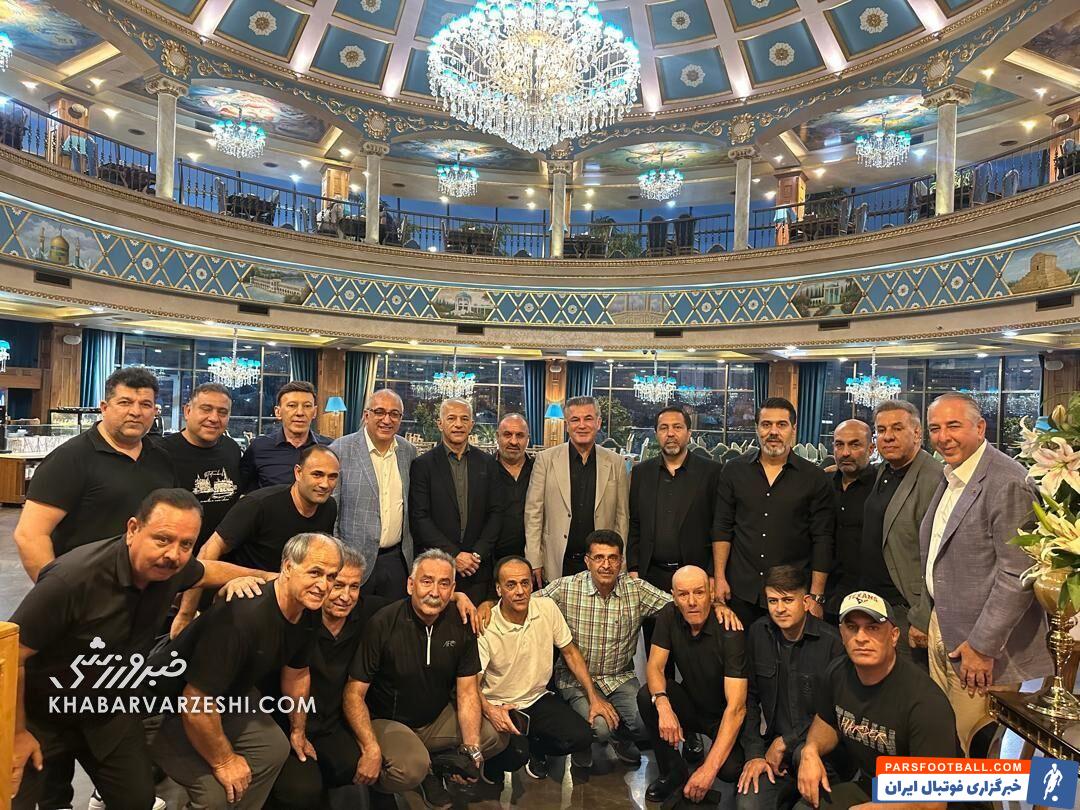 مهمانی ستاره‌های فوتبال به افتخار پسر تیمسار +عکس