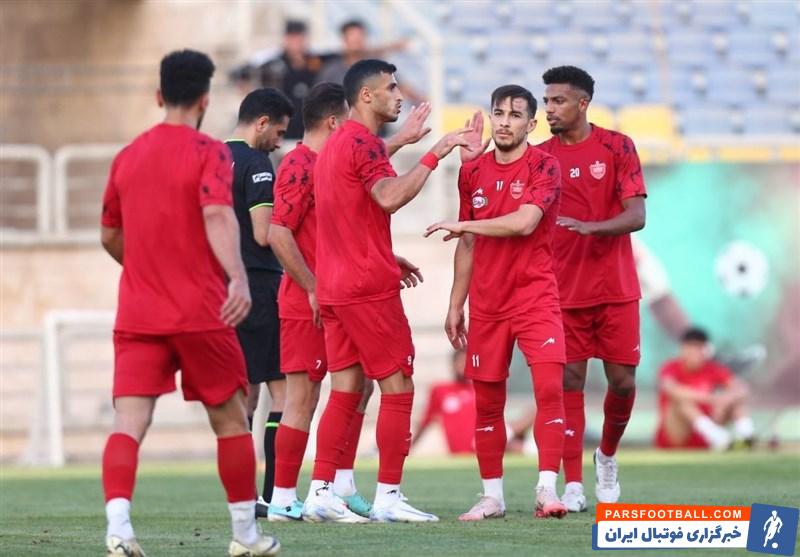 پرسپولیس در دیداری دوستانه مقابل نساجی مازندران به برتری دست یافت