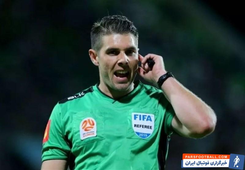 شان ایوانس دیدار تیم ملی فوتبال ایران و ازبکستان را سوت خواهد زد