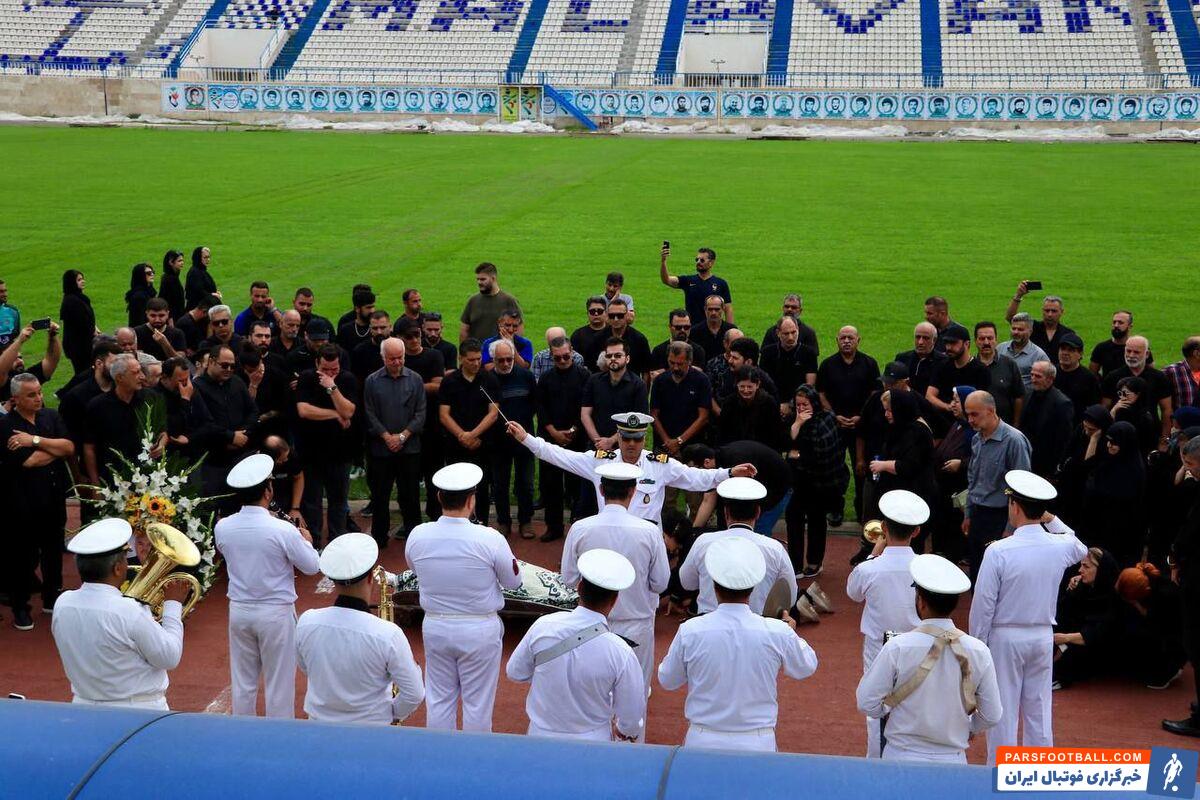 تصاویر| تشییع پیکر مرحوم مرتضی خائفی در انزلی