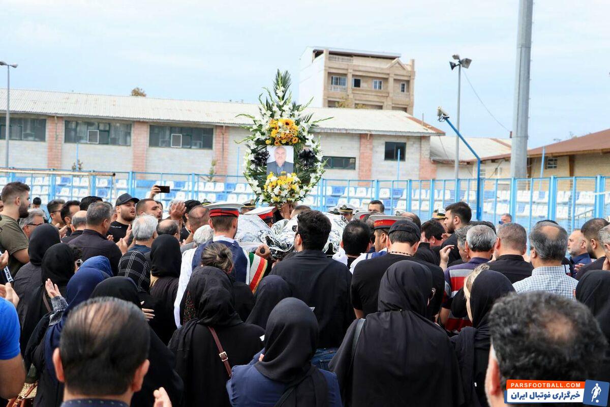 تصاویر| تشییع پیکر مرحوم مرتضی خائفی در انزلی