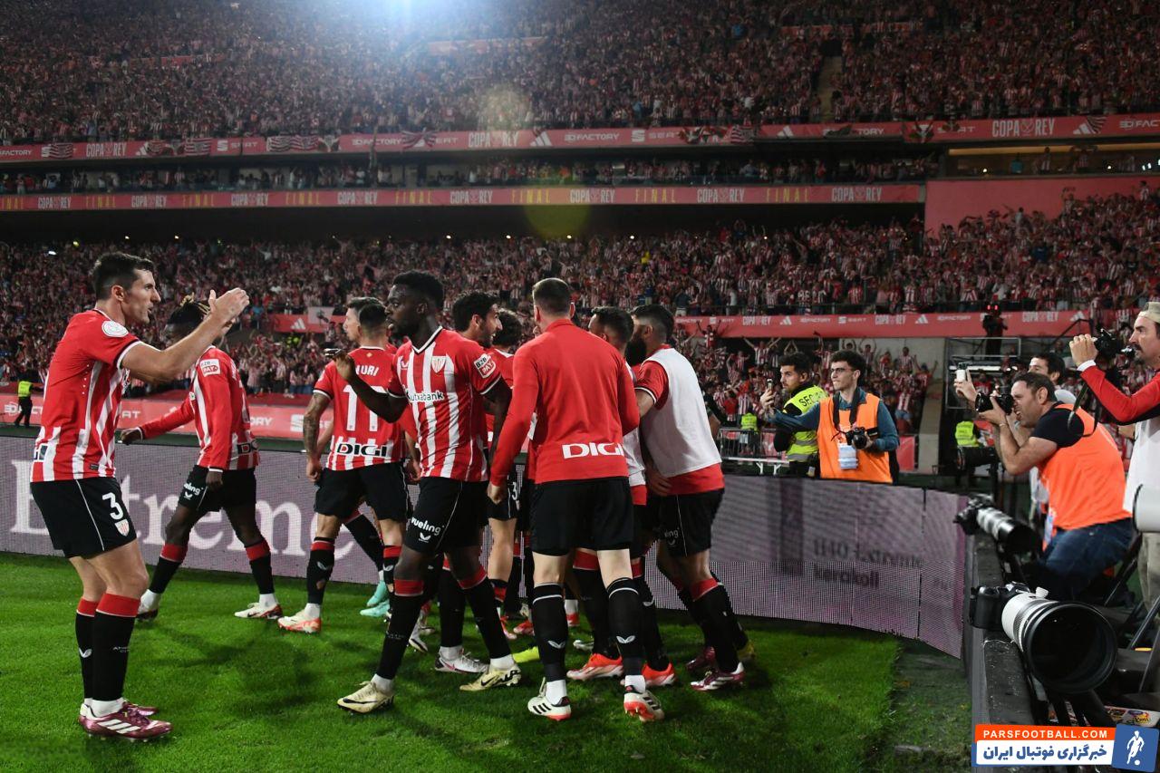 قهرمانی اتلتیک بیلبائو در کوپا دل ری با غلبه بر مایورکا