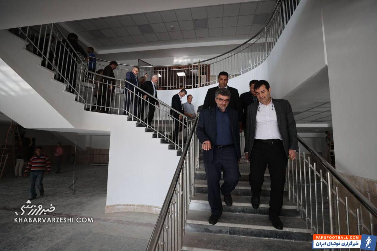 محل میزبانی استقلال و پرسپولیس در لیگ نخبگان آسیا رصد شد/ بازدید ویژه وزیر ورزش از ورزشگاه ثامن +عکس
