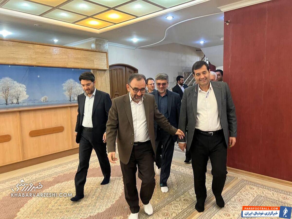 محل میزبانی استقلال و پرسپولیس در لیگ نخبگان آسیا رصد شد/ بازدید ویژه وزیر ورزش از ورزشگاه ثامن +عکس